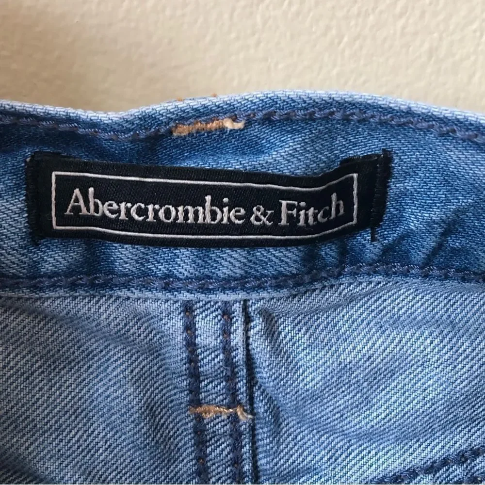 Abercrombie and Fitch High Rise Jean Shorts